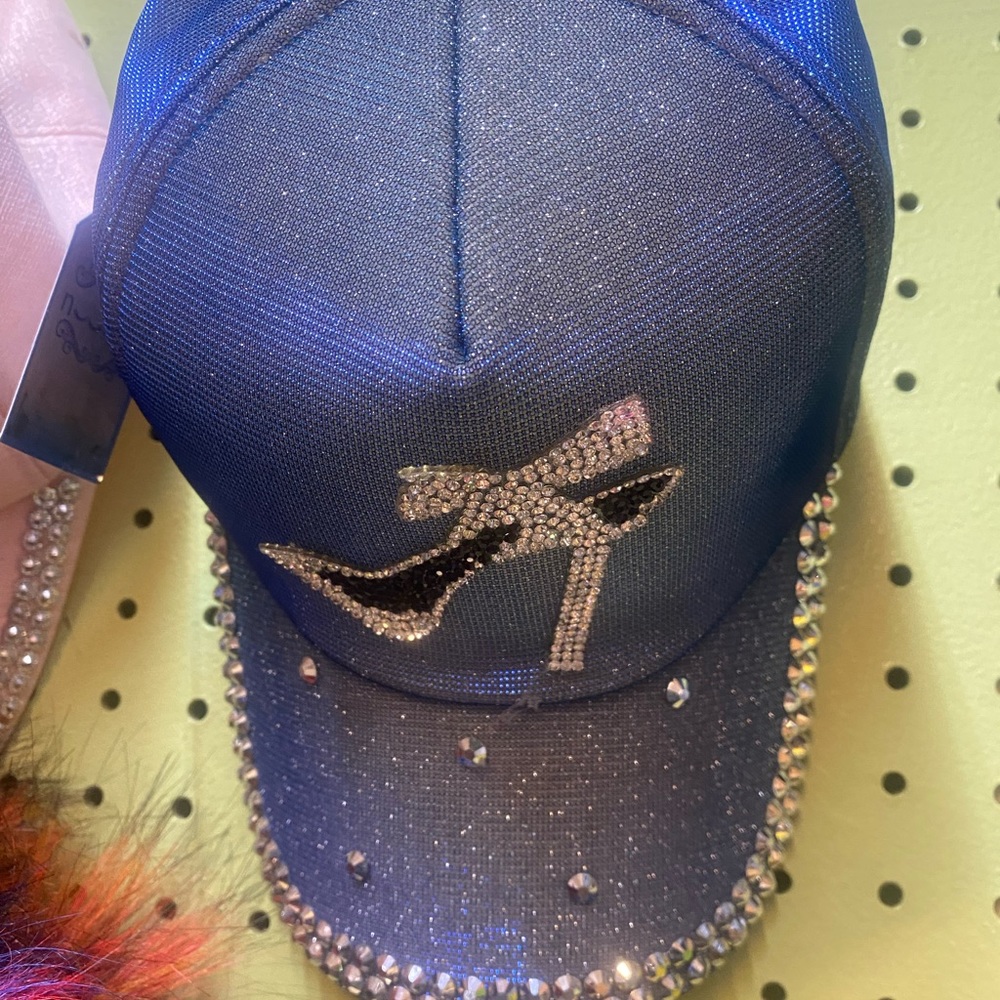 Bling shoe hat